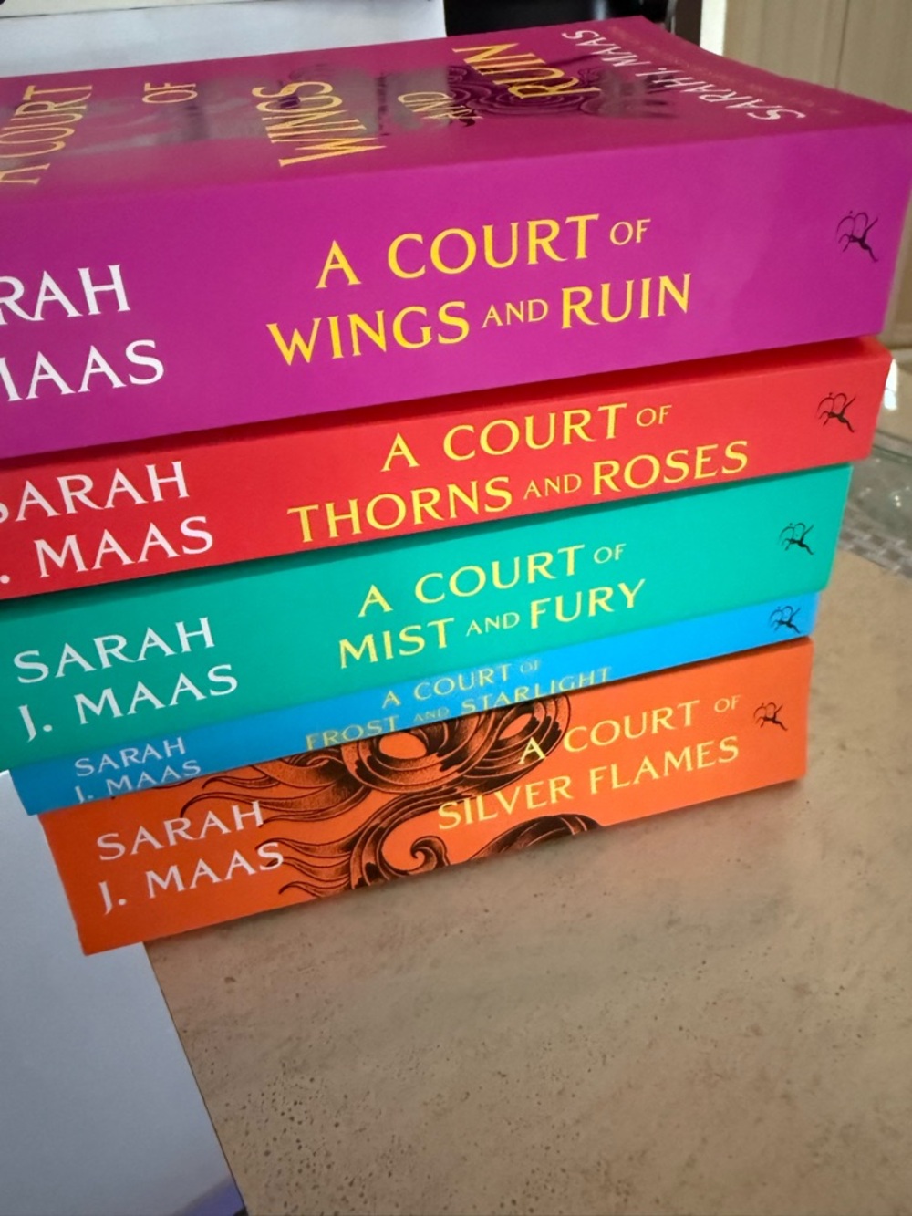 A Court of Frost and Starlight by Sarah J Maas- paperback Brand New - Picture 2 of 2